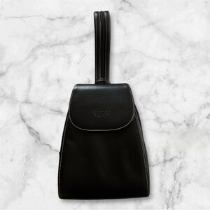 Gucci Black Leather Sling Bag